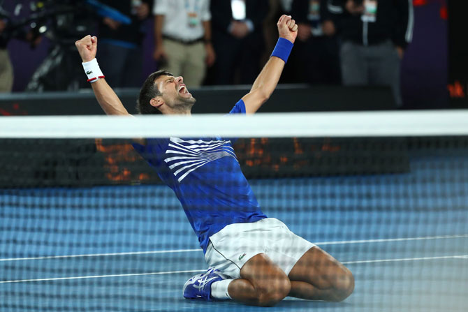 Dominant Djokovic overpowers Nadal to win record 7th Aus ...