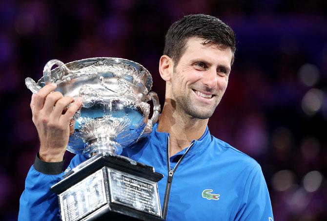 Destiny's child Djokovic speechless after surpassing Sampras - Rediff ...