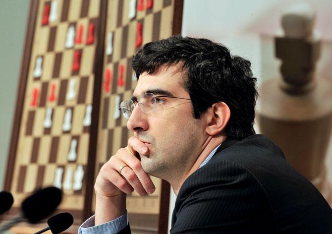 Former chess World champ Kramnik to coach 14 Indians