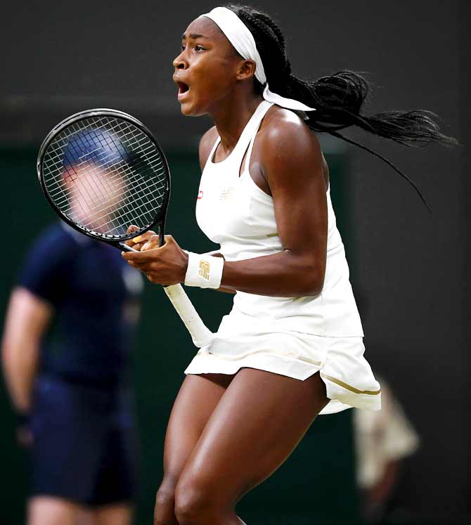 US tennis prodigy Coco Gauff, 16, appeared at a protest in her hometown of Delray Beach, Florida, last month, calling for racial and social justice after the death of George Floyd, an unarmed black man killed in police custody in the US.