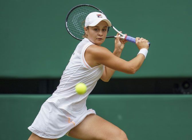 Ashleigh Barty has been a warrior on court and a diplomat off it in week 1 at Wimbledon