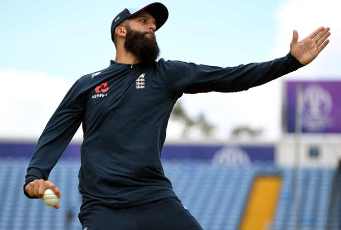 Moeen Ali was the world's leading Test wicket-taker during the 2018/19 season.