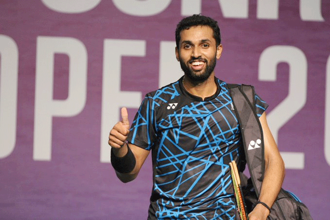 India's HS Prannoy defeated compatriot Kidambi Srikanth in the opening round to create a major upset