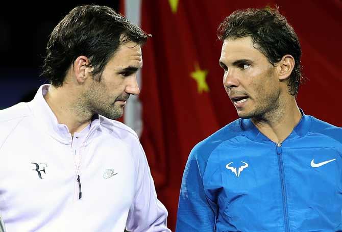 Nadal, Djokovic, Federer in same half of French Open draw - Rediff.com