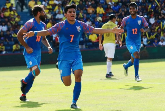 Anirudh Thapa scored the winner for India against Thailand on Saturday