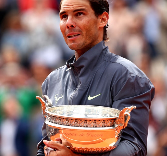 a complete list French Open men's singles champions - Rediff Sports