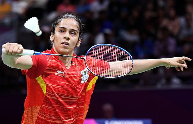 Badminton: Saina out after testing COVID positive