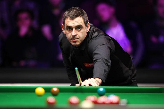 British snooker player Ronnie O'Sullivan