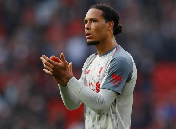 Liverpool’s Virgil Van Dijk was voted both the Premier League Player of the Season and the Players’ Player of the Year, and was instrumental in the Merseyside club’s sixth European Cup triumph