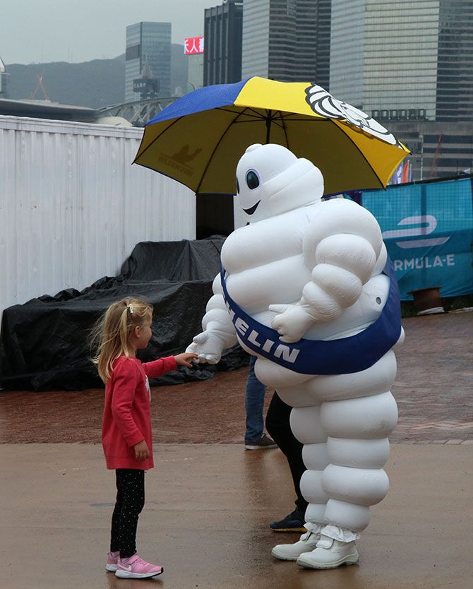 The Michelin man