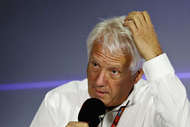 FIA Race Director, Charlie Whiting died in Melbourne of a pulmonary embolism