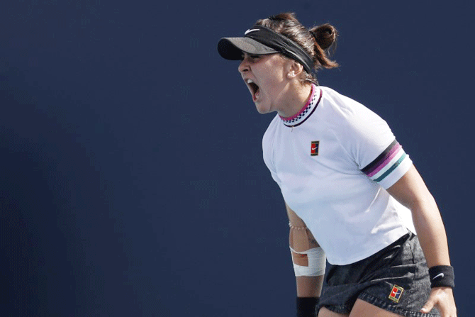 Miami Open: Andreescu pulls off great escape, Venus rolls ...