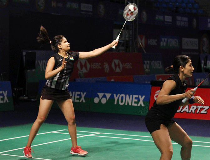 Ashwini Ponnappa and N Sikki Reddy