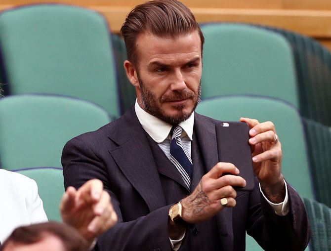 David Beckham is currently in India for a project as UNICEF Goodwill Ambassador