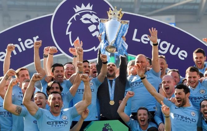 Manchester City are defending champions in the English Premier League