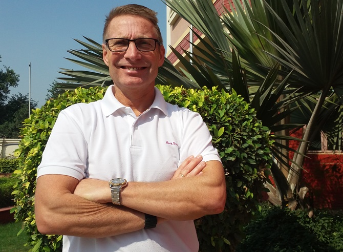 India's Under-17 women's football coach Thomas Dennerby 