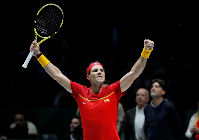While there was praise for the new event which ended with Rafael Nadal leading Spain to victory over Canada in the final, the logistics of playing 25 ties, each consisting of two singles and a doubles, on three courts in seven days was challenging.