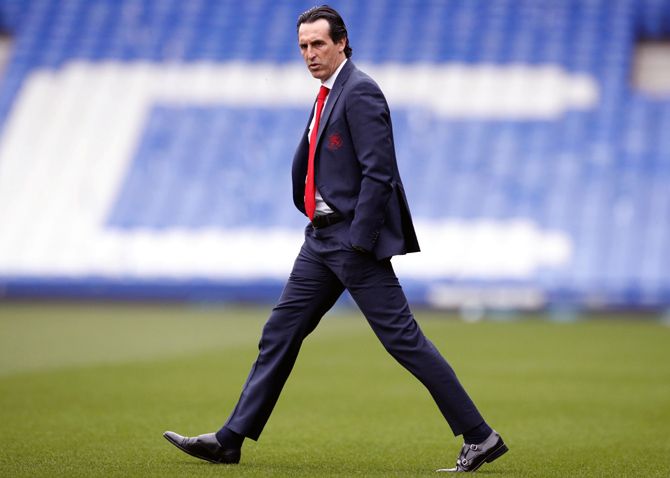 Unai Emery, who was sacked by Arsenal in November, has signed three-year deal with Villarreal