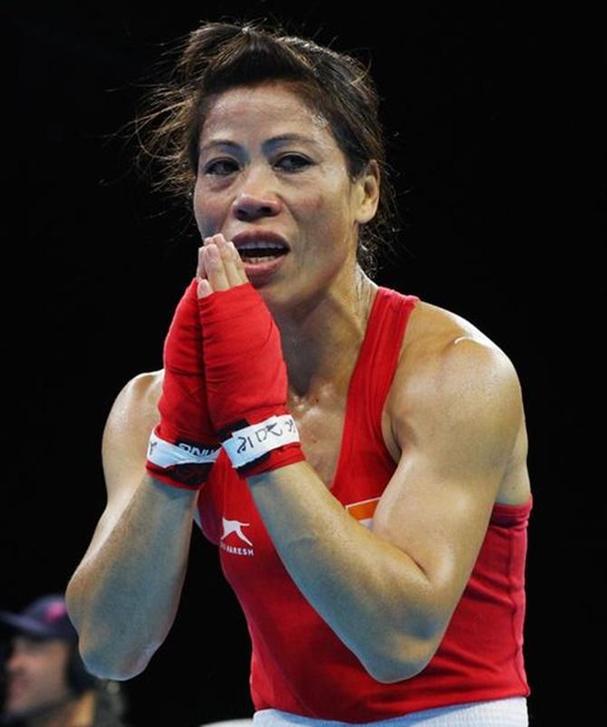 M C Mary Kom