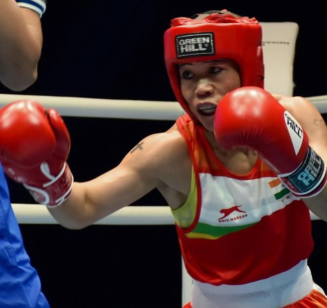 M C Mary Kom