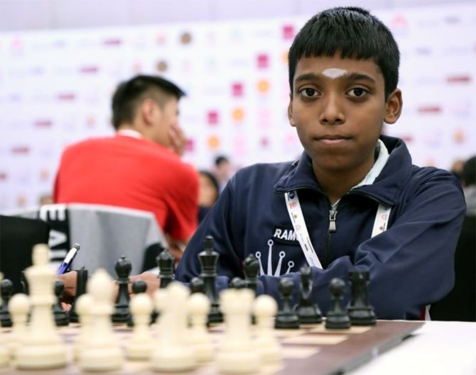 World Youth Chess Praggnanandhaa wins penultimate round, set for title