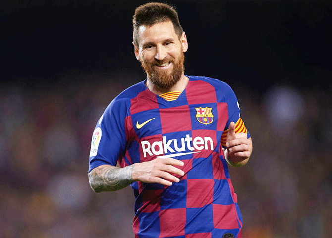 The Goat Messi Completes 15 Years At Barca Rediff Sports 