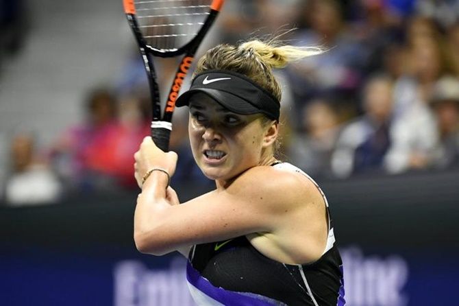 Elina Svitolina won 92 percent of her first serve points and did not face a single break point during the 75-minute clash against Madison Keys.