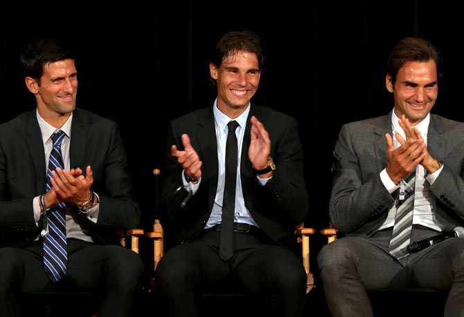 Novak Djokovic, Rafael Nadal and Roger Federer are part of the 30 players who will be part of the inaugural ATP Cup