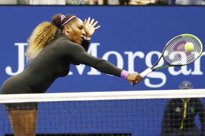 After losing in straight sets at the Wimbledon final to Simona Halep, Serena Williams said she “knew I need to work harder, just do better”.