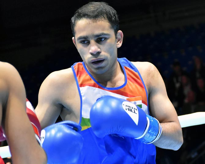 Amit counts on strenuous training to win medal at Tokyo