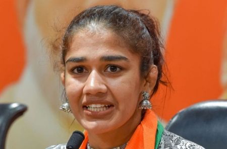 Babita Phogat joined the BJP last year and contested the national election from Haryana