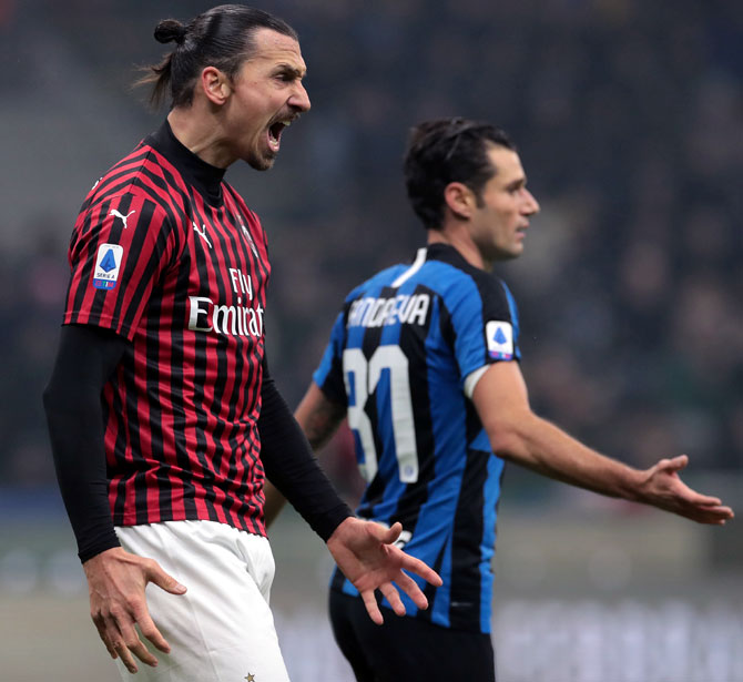 Coronavirus: Get ready for AC Milan vs Inter Milan 'virtual derby' - Rediff