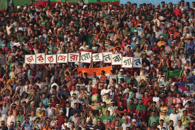 Mohun Bagan fans during an I-League match (Image used for representational purposes)