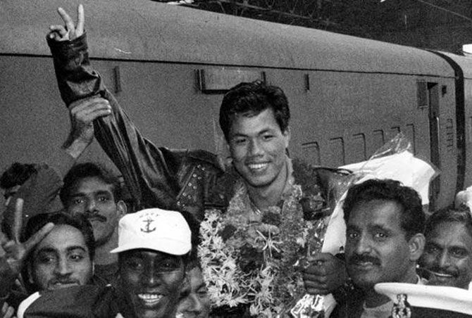 Dingko Singh won the gold medal at the 1998 Asian Games