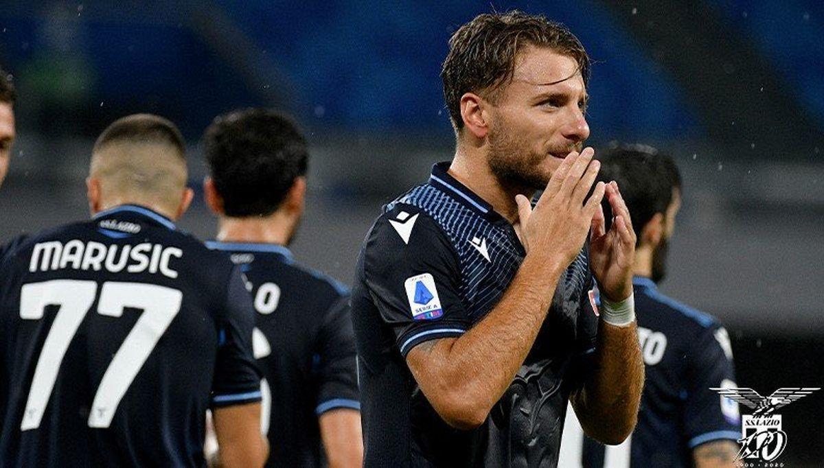 Lazio's Ciro Immobile finished with 36 goals in the season