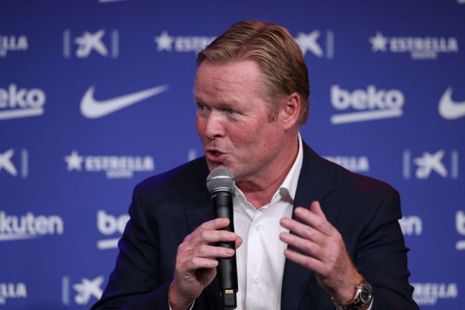 Ronald Koeman did not reveal which players he would seek to move on from the club, although he made it clear he only wanted to work with those who were fully committed.