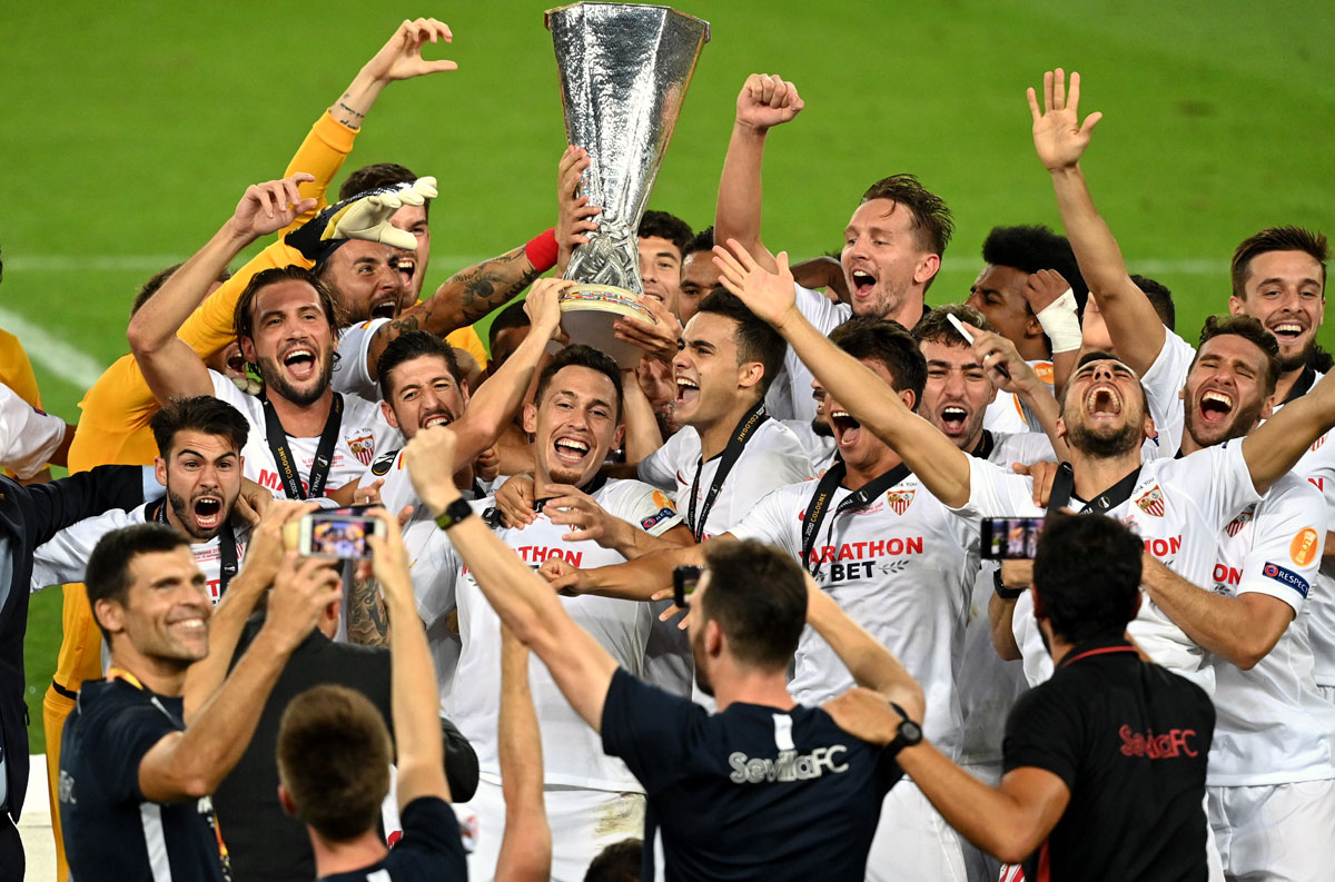 PHOTOS: Sevilla edge Inter to win sixth Europa League ...