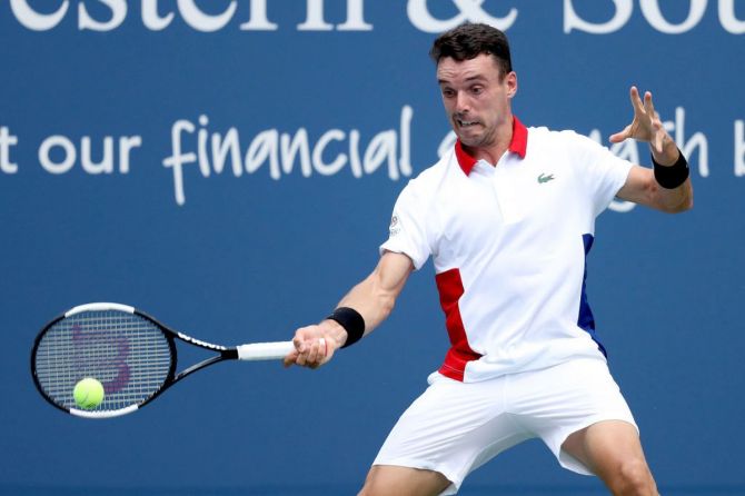 Roberto Bautista Agut, a former world number nine who was seeded 17th, was due to play Daniel Elahi Galan of Colombia in the second round on Thursday.