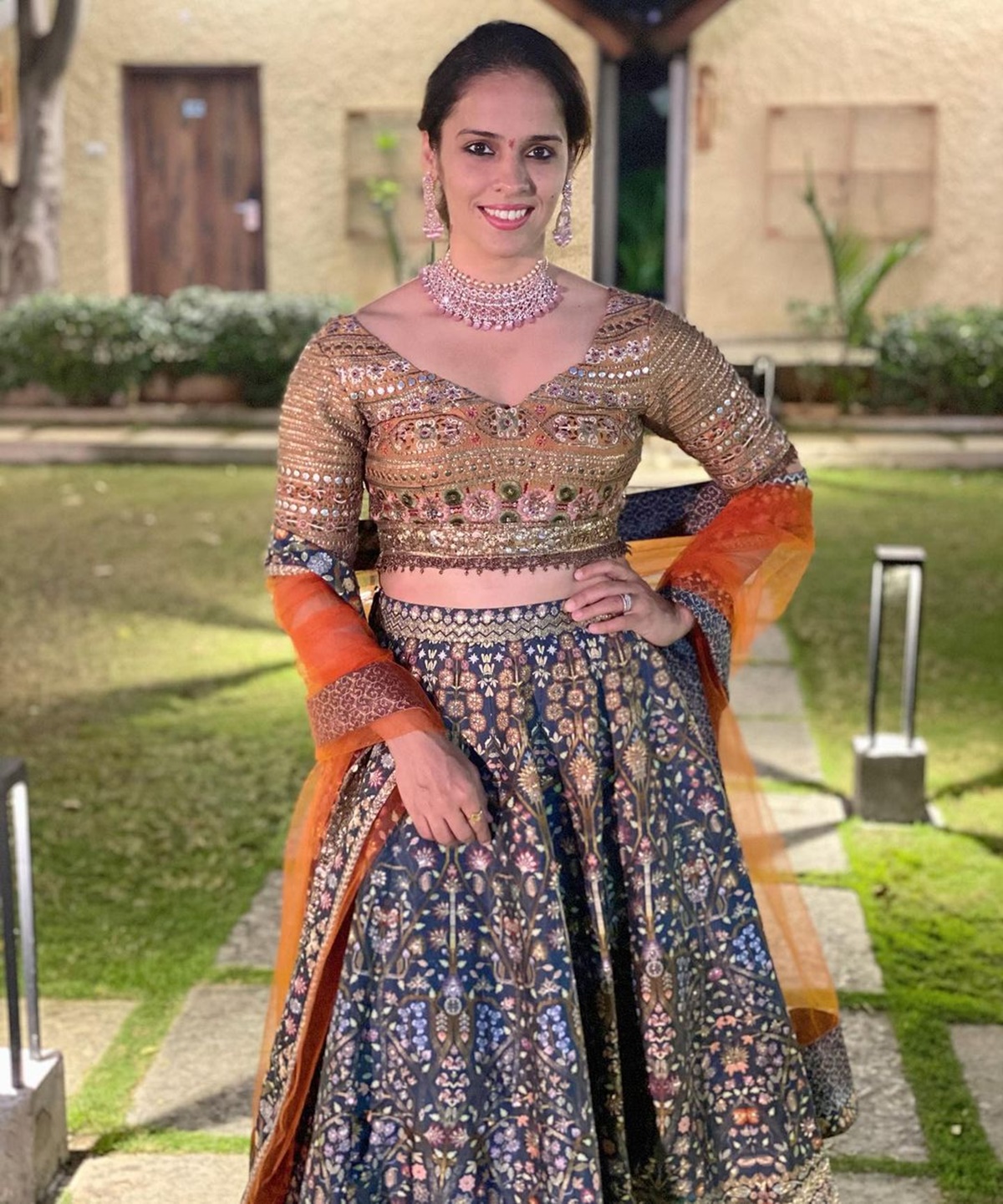 Saina Nehwal and Parupalli Kashyap host a star studded wedding reception -  Bollywood Garam