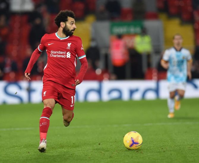 Mohamed Salah also scored the club's fastest goal in the Champions League