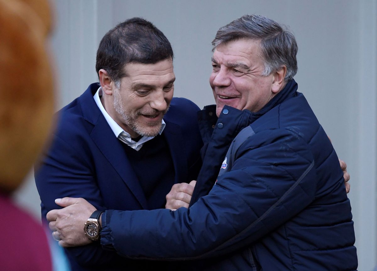 Slaven Bilic and Sam Allardyce 