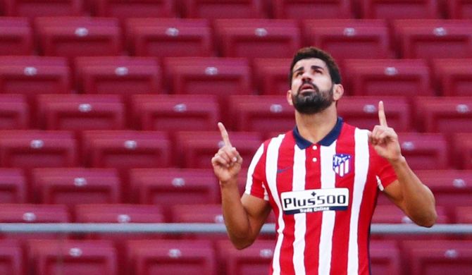 Diego Costa helped Atletico to the Spanish title with 27 goals and they also reached the 2014 Champions League final after which he left for Chelsea before returning to Atletico in 2017.