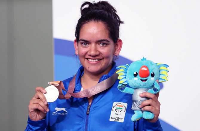 Anjum Moudgil is the 2018 Commonwealth Games silver medallist. She also won silver at the 2018 World Championships