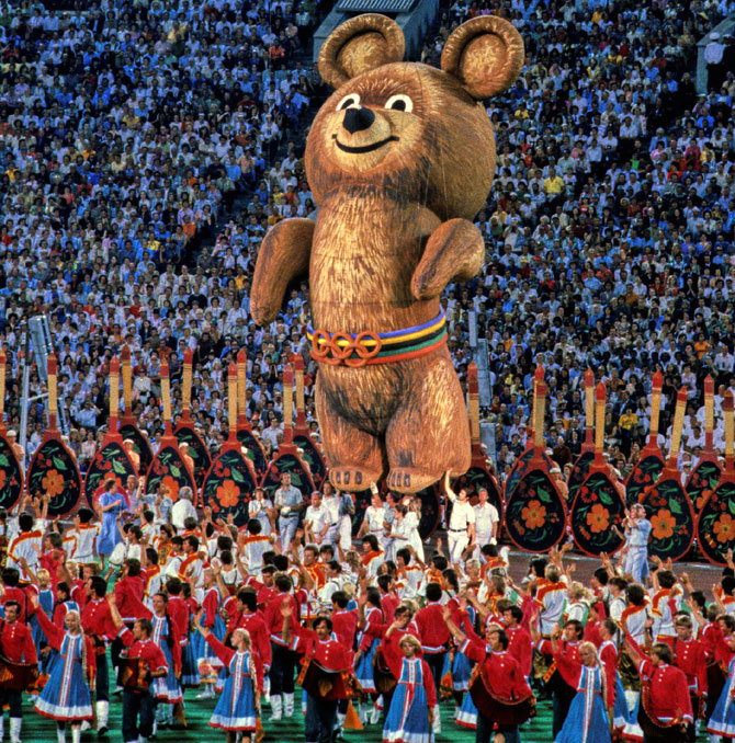 Creator Of Misha Mascot Of 1980 Moscow Olympics Dies At 84 Rediff Sports