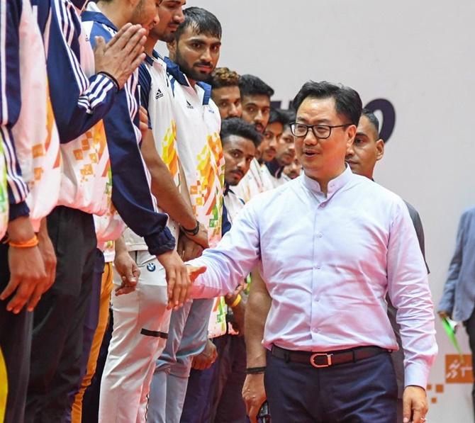 Sports Minister Kiren Rijiju reiterated that resumption of sporting activities will entirely depend on guidelines of respective states and local administrations.