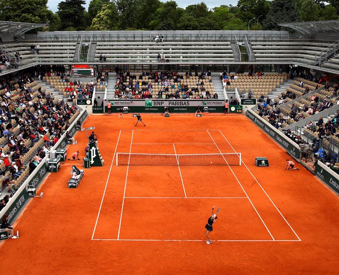 The French Open, which is held at Roland Garros in Paris, announced a shock switch to September from May