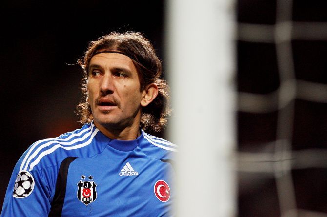 Rustu Recber, 46, also had a short spell at Barcelona and retired from the sport in 2012, after a five-year stint with Besiktas.