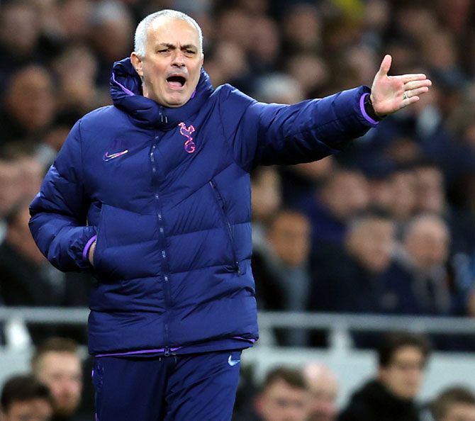 Mourinho-coached Tottenham is ninth-placed on the Premier League points table and are struggling to qualify for Europe this season.