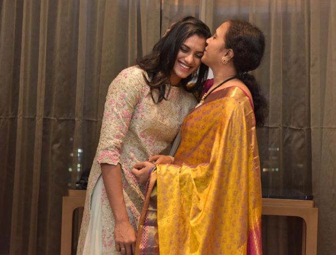 Badminton champ and Rio Olympics silver medallist, PV Sindhu wrote on Twitter: “Mother + Daugther. Always linked. Forever loved Happy Mother’s Day mom.”