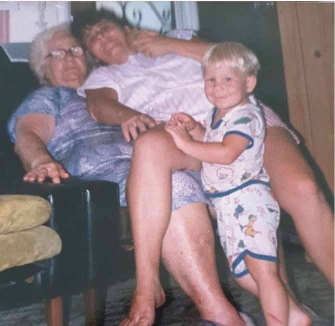 Australia’s big hitting batsman David Warner wrote: “Happy Mother’s Day @warnerlorraine rare old pic of my mother and grandmother. Love you lots. Have a great day.”